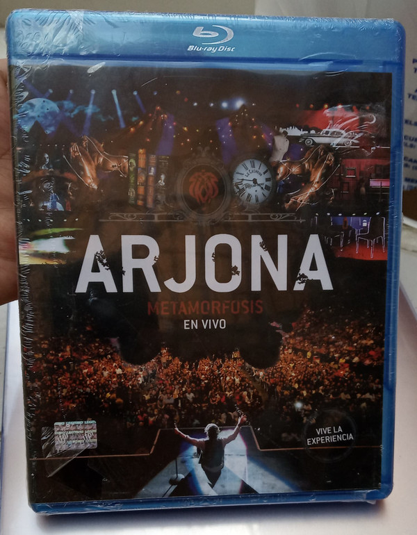 Metamorfosis En Vivo Blu Ray - Arjona