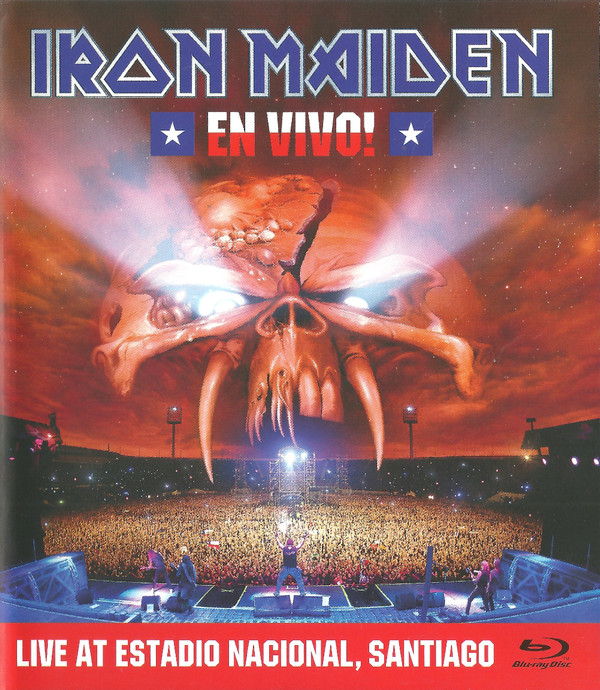 En Vivo! , Live At Estadio Nacional, Santiago(Blu Ray) - Iron Maiden
